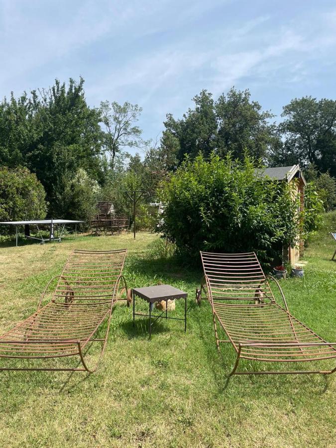 Roulotte En Bois Sud France Pension Le Soler Buitenkant foto