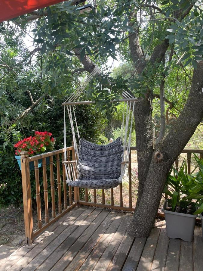 Roulotte En Bois Sud France Pension Le Soler Buitenkant foto