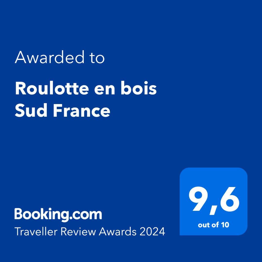 Roulotte En Bois Sud France Pension Le Soler Buitenkant foto